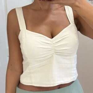 Abercrombie & Fitch Cream Blouse